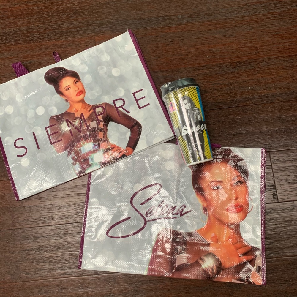 Selena Quintanilla bag & tumbler